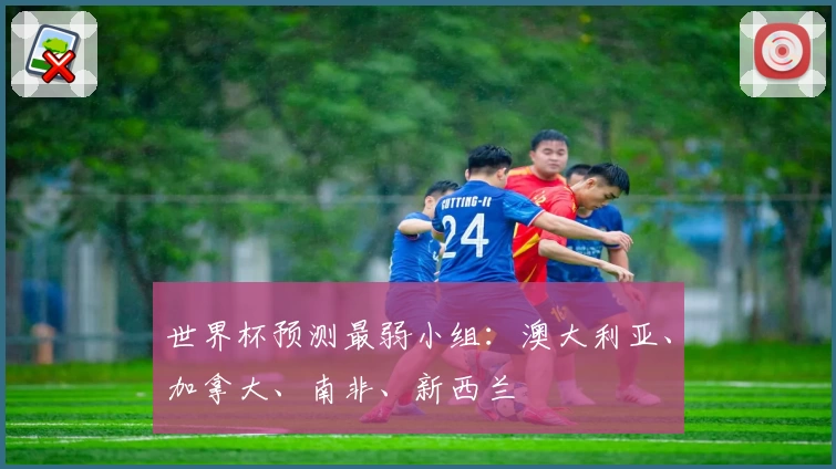 世界杯预测最弱小组：澳大利亚、加拿大、南非、新西兰